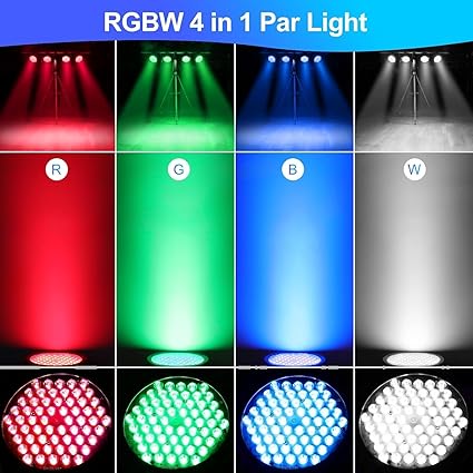 54 LED RGBW Par Light
