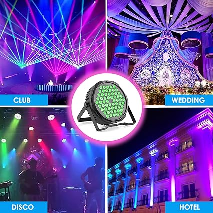 54 LED RGBW Par Light