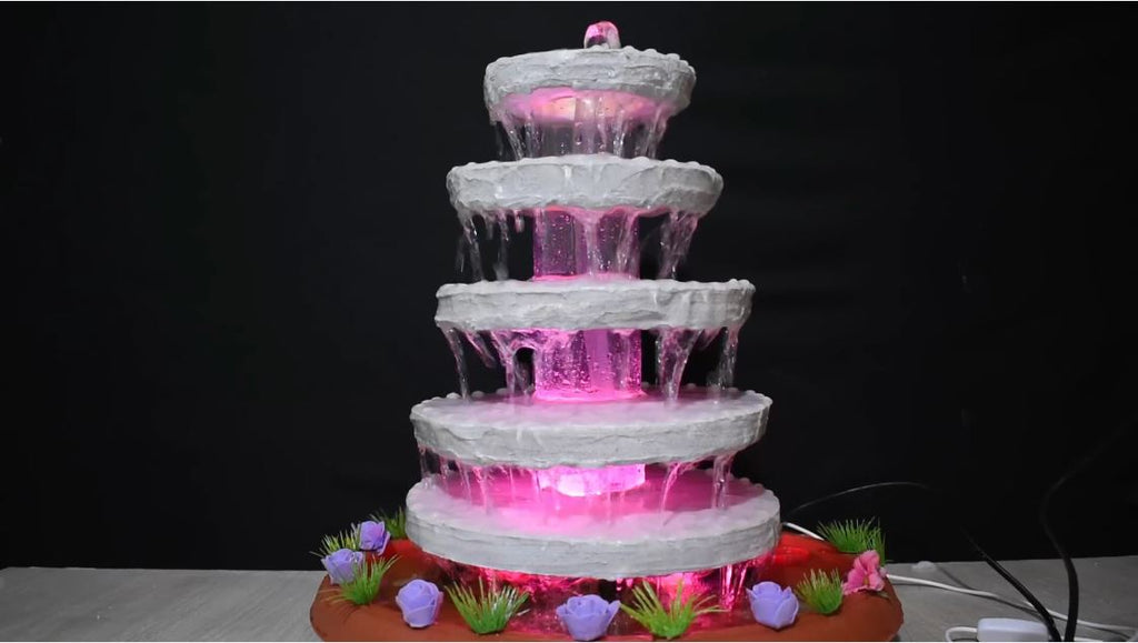 Tabletop Fountain 4 STORY